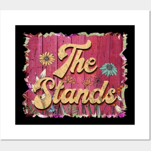 Classic Stands Personalized Flowers Proud Name Posters and Art